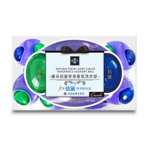 【康朵】抗菌皂液香氛三效洗衣膠球 1盒10顆(顆/15ml)